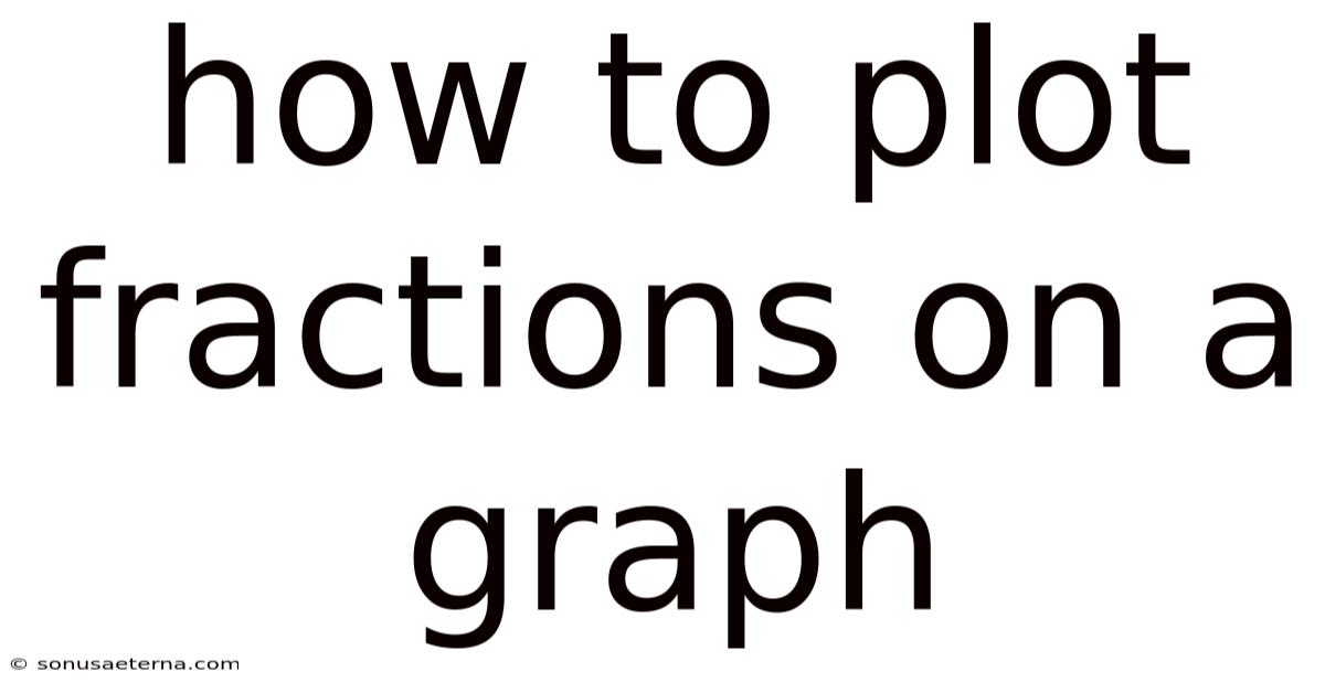 How To Plot Fractions On A Graph